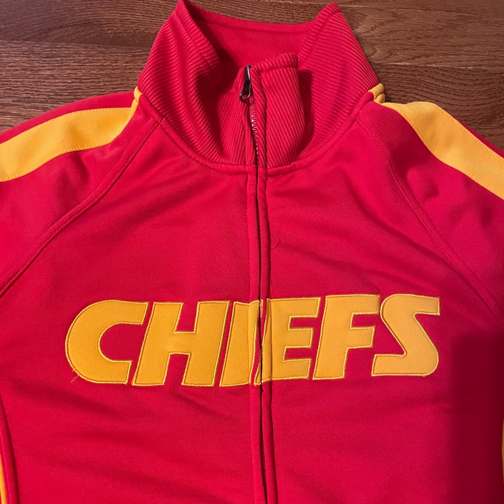 Team apparel chiefs mens full zip jacket - Picture 2 of 2